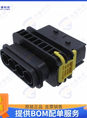 1-1564534-1 连接器CONN PLUG HSG 4POS 9.00MM