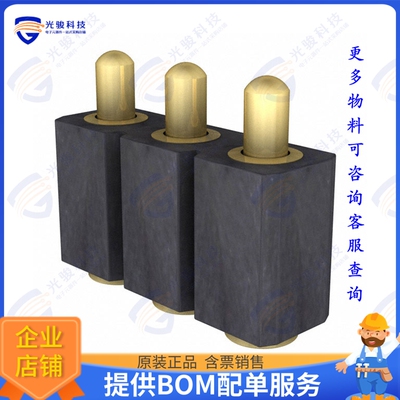 811-SS-003-30-008101 连接器CONN SPRING PISTON 3POS SMD