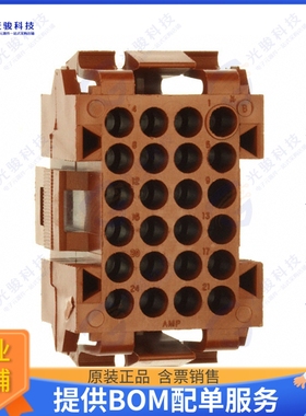 207304-1 连接器CONN PLUG HSG 24POS 5.00MM