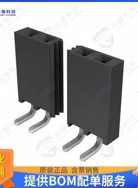 SSQ-105-02-S-S-RA 连接器CONN RCPT 5POS 0.1 GOLD PCB R/A