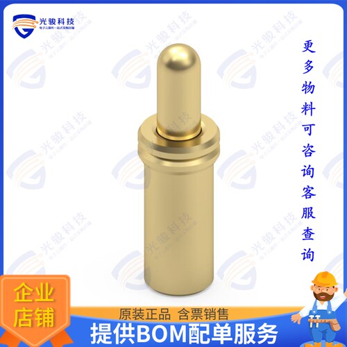 0921-5-15-20-77-14-11-0连接器 .256  LONG SPRING-LOADED PIN
