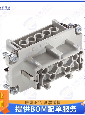 10193000连接器 CONN INSERT HBE10 FEMALE