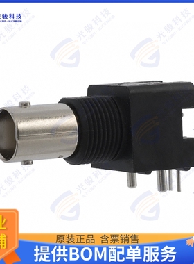 227161-2 连接器CONN BNC JACK R/A 50 OHM PCB