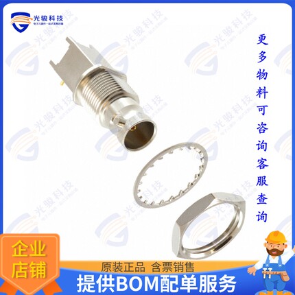 112803 连接器CONN BNC RCPT STR 75 OHM SMD