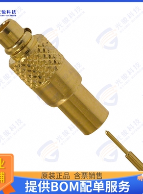 262112 连接器CONN MMCX PLUG STR 50 OHM SOLDER