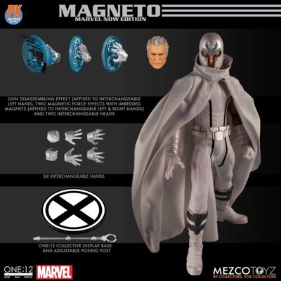 MezcoToyz白色万磁王PX限定漫威