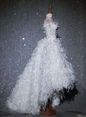 原创3分BJD娃娃6衣服SD大女兵人ip回声镇特体bedoll睹尔4手作裙子