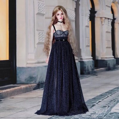 木木家女孩6分bjd星空连衣裙