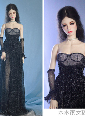 《木木家女孩》新款星空裙bjd连衣裙sd兵人睹尔bedoll64分3分娃衣