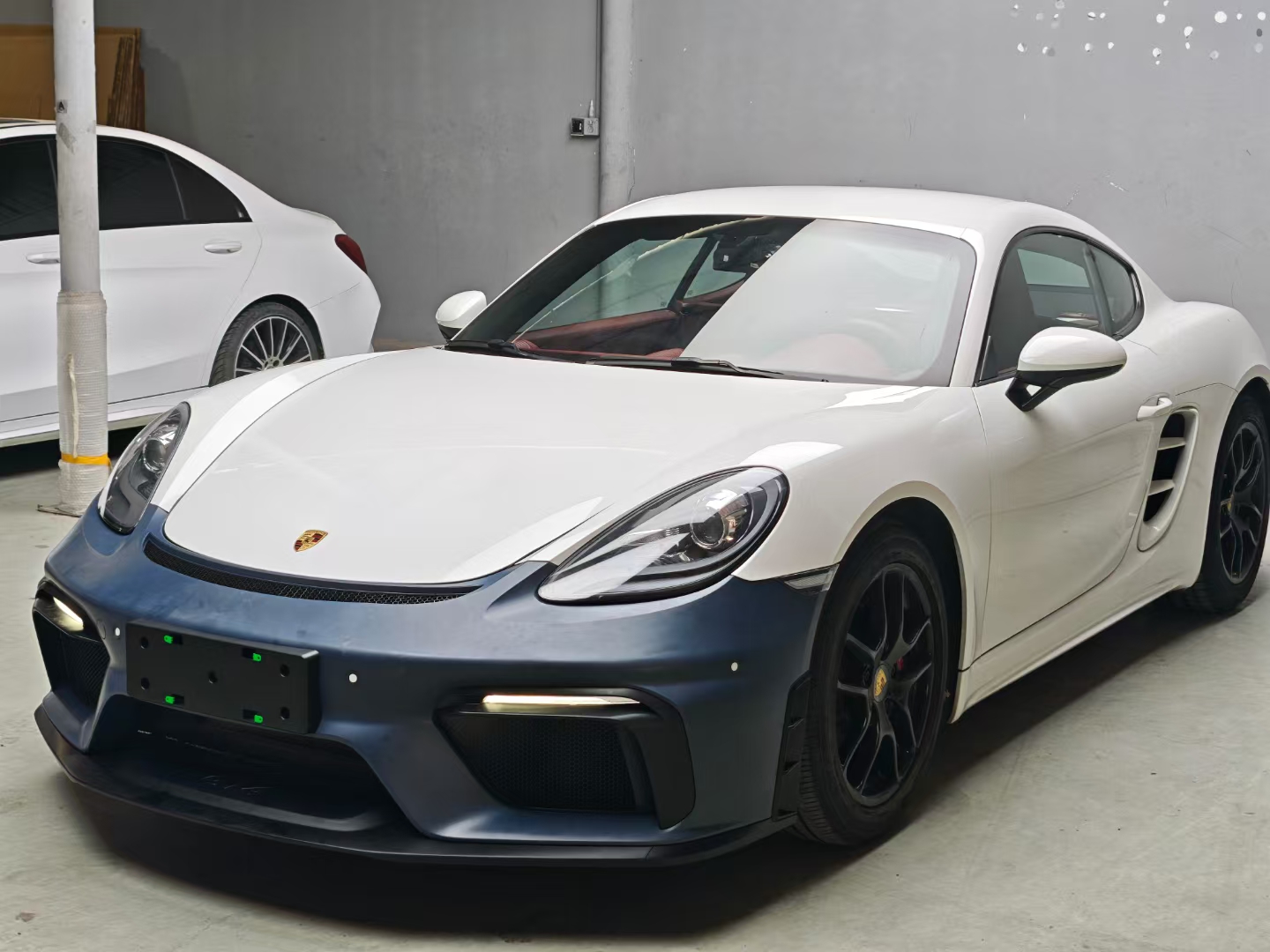 718gt4包围f90m5碳纤维叶子板风口前唇包角