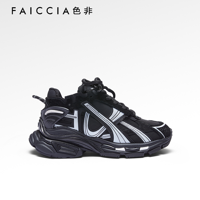 老爹鞋小个子厚底鞋色非休闲鞋