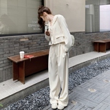新款蕾丝拼接西装套装女设计感小众两件套潮B127-T6201-P185-K278，女装套装/套裙，浙宝127
