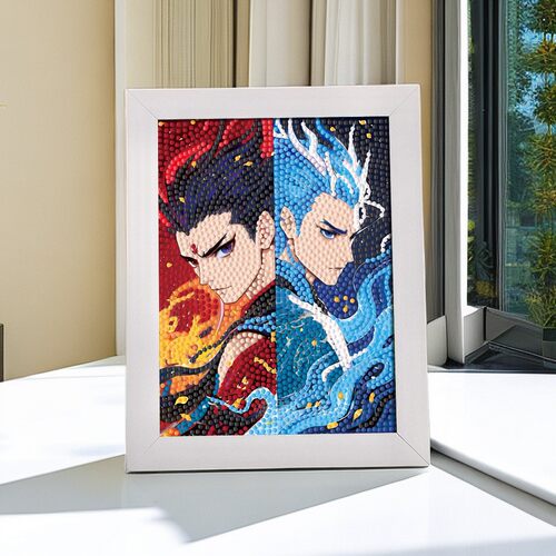 哪吒之魔童闹海满钻石绣手工贴画