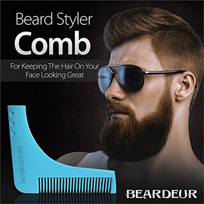 Beard Bro Beard Shaping Tool胡子造型梳子鬓角造型模板梳理工具
