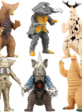 软胶怪兽玩具奥特曼人偶哥莫拉金古桥泰兰特雷德王艾雷王玩偶大号