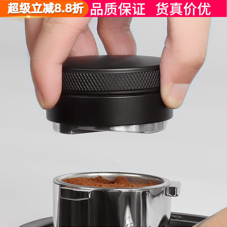 咖啡布粉器意式咖啡机手柄布粉锤可调节布粉咖啡器具51/53/58mm
