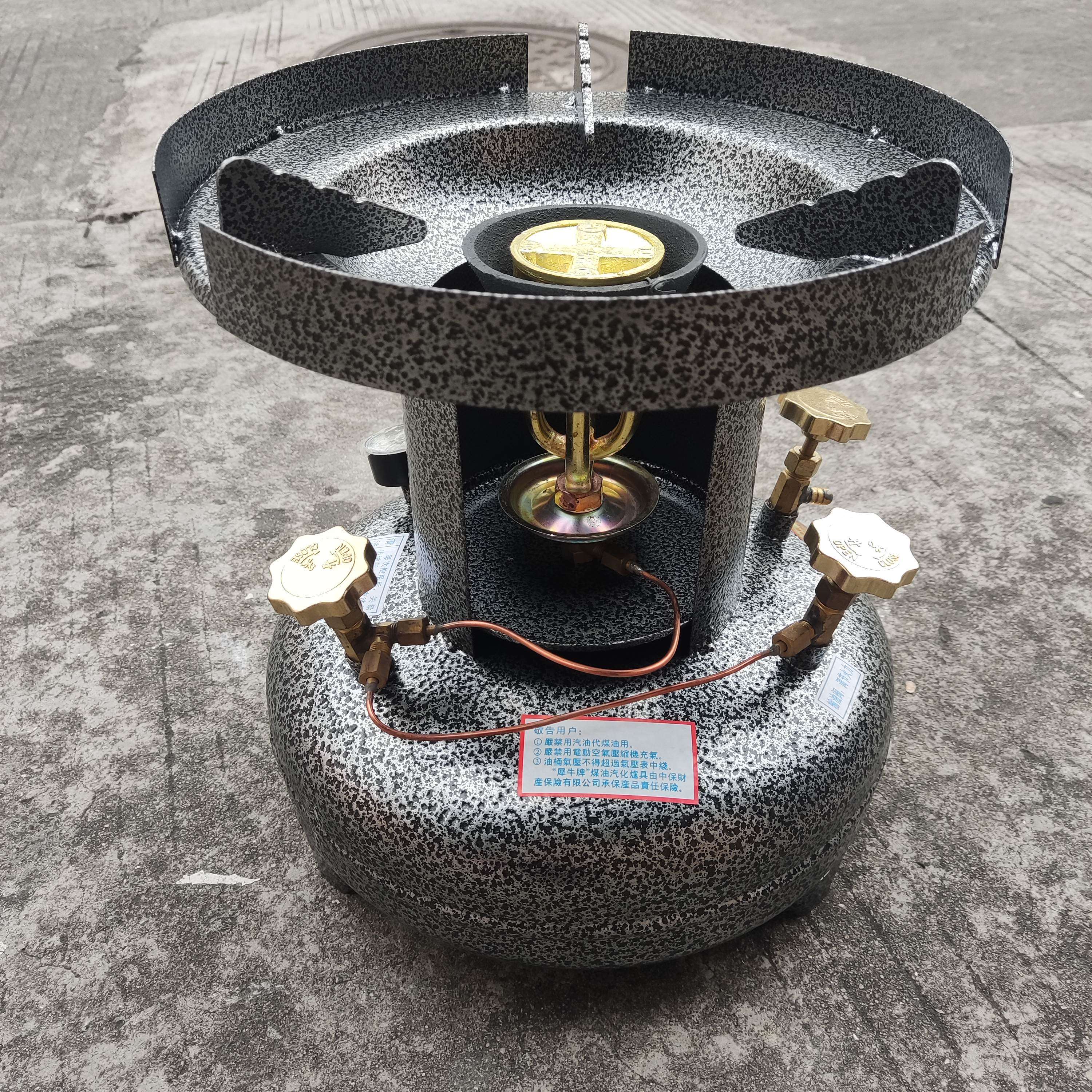 一体式户外便携油炉野营炉具炉头柴油炉子液体汽油炉头煤油炉用品