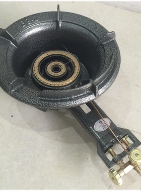 特价加厚款双管猛火炉商用快速炉中压高速炉老虎灶高压液化燃气炉