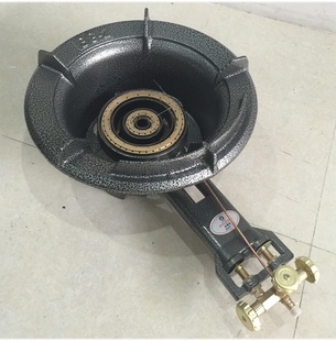 特价加厚款双管猛火炉商用快速炉中压高速炉老虎灶高压液化燃气炉