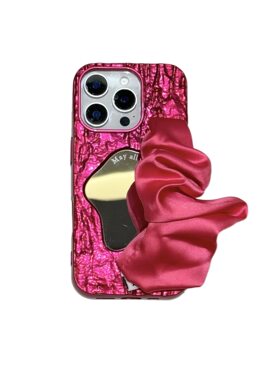 iPhone12手机壳创意个性丝巾腕带