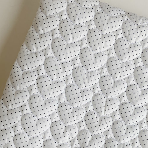 40支全棉表布绗棉布料波点爱心手工diy棉服棉衣箱包家居服面料