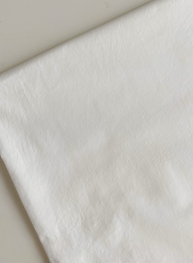 60支全棉薄棉布白色纯白纯色内衬手工diy童装连衣裙发圈衬衣布料