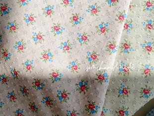 somihandmade剪花印花格子碎花面料手工布