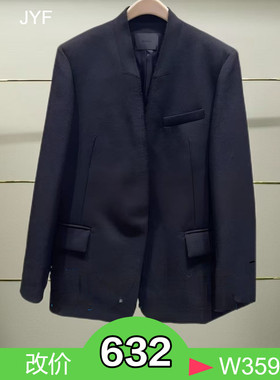 正品MBD3BLA005-240开2024年秋款西装外套h