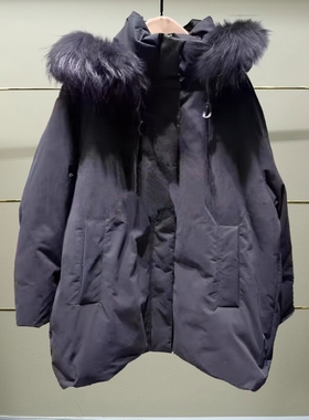 街现货正品MBE4EIN032-250开2025冬款休闲中长羽绒服外套