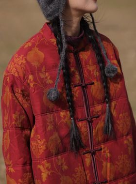 MMBL慢慢变蓝荼短款棉衣棉服332205