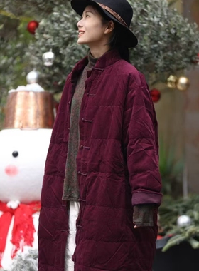 MMBL慢慢变蓝荼中长款羽绒服33939衣长100胸围140