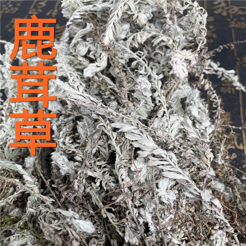 鹿茸草中药材500克包邮 正品六月霜 白地蜈蚣 白毛鹿茸草 千重塔