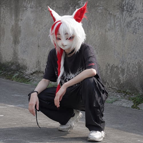 儿童专用kig系兽头成品现货全套漫展男女福瑞头骨头套兽装cosplay