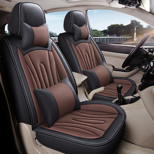 通用皮革坐垫 m3汽车座套7座七座专用全包四季 17款 启辰m50v比速t5