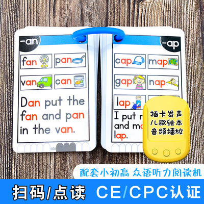 Read and MASTER I can read Phonics Flash cards英语自然拼读卡