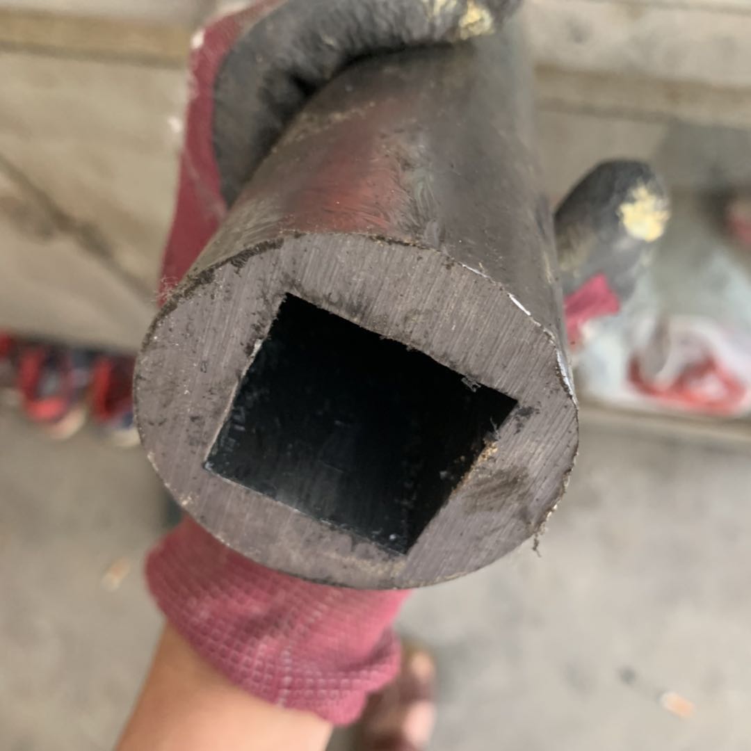 外圆内方管 外圆25MM内方10x10方管 外圆内四角管 内四方外圆管