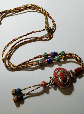 纯银镶嵌宝石嘎乌盒纯银情侣