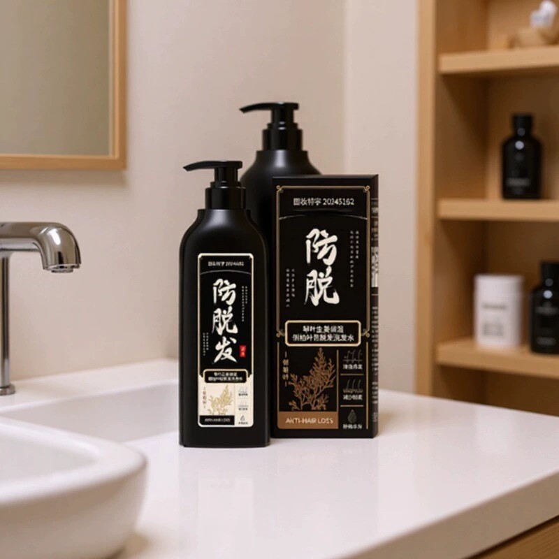 琴叶生姜防脱发强根保养洗发水500ml 持国妆特字号控油固发正品