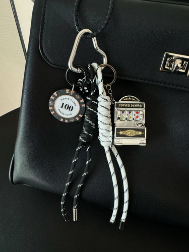 miu系风包包挂件编织挂绳车钥匙扣原创手作登山绳情侣包挂挂饰