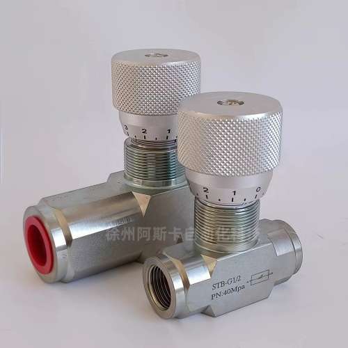 STB-G1/4 STB-G3/8 液压双向节流阀 STB-G1/2 STB-G3/4 STB-G1