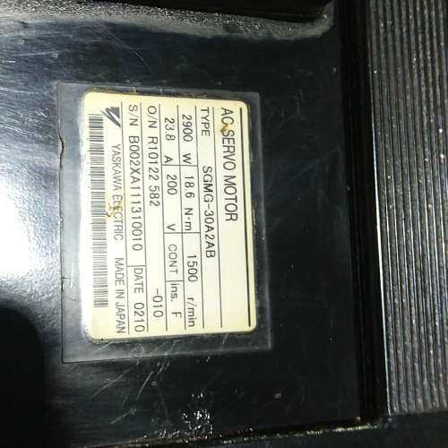 安川SGmG一30A2AB，2.9Kw  SGmG一20AB