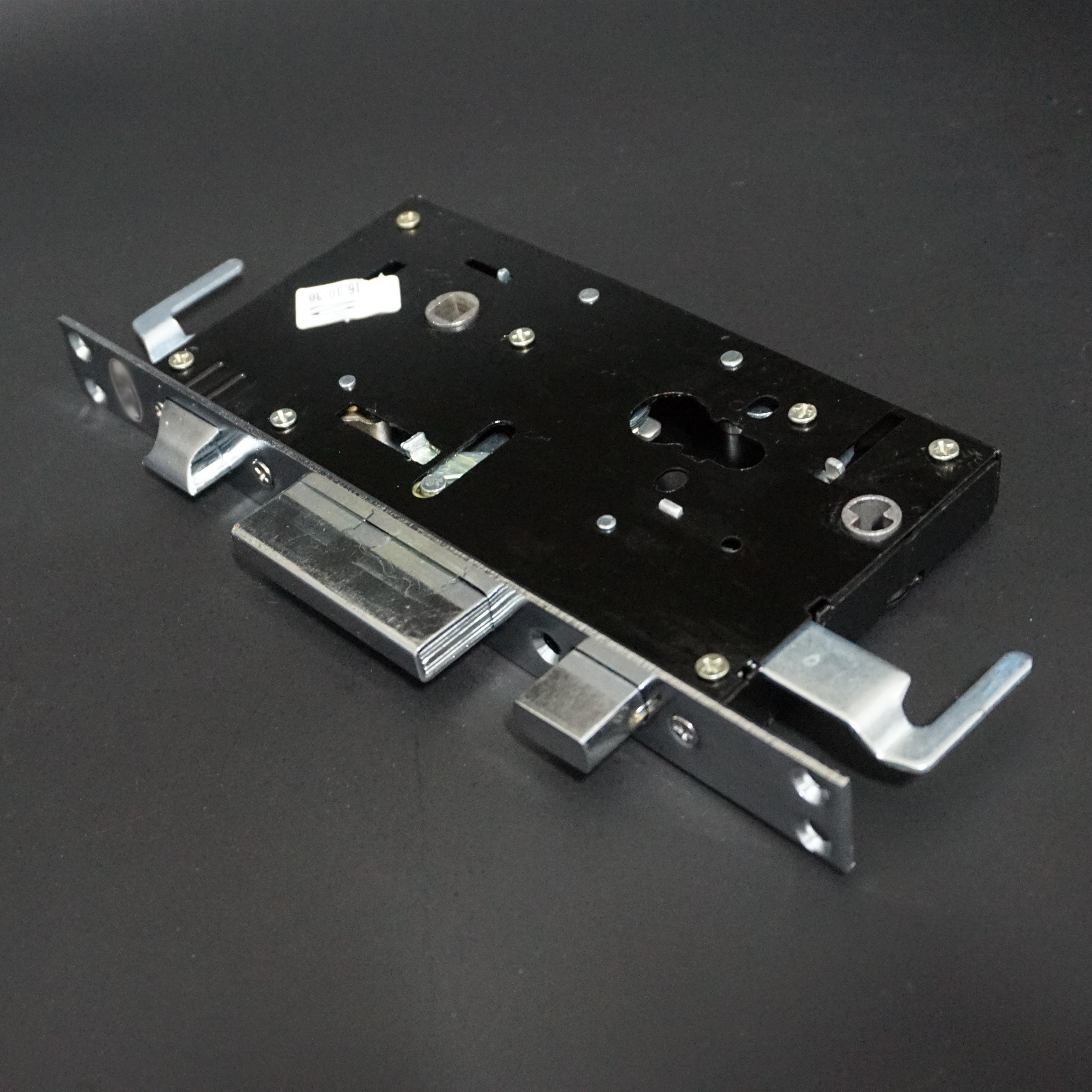 促销防盗门锁体 一字型双快锁体加厚加重上提反锁 通用型快开锁体