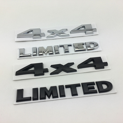 吉普大切诺基自由光指南者4X4字标 LIMITED英文字母后备尾箱贴标