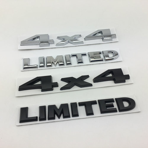 吉普大切诺基自由光指南者4X4字标 LIMITED英文字母后备尾箱贴标