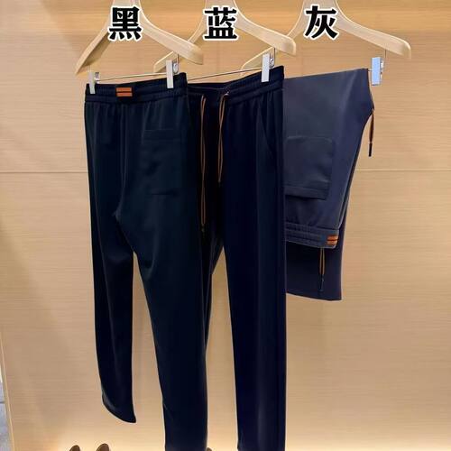 欧品时尚百搭显瘦潮流男裤子