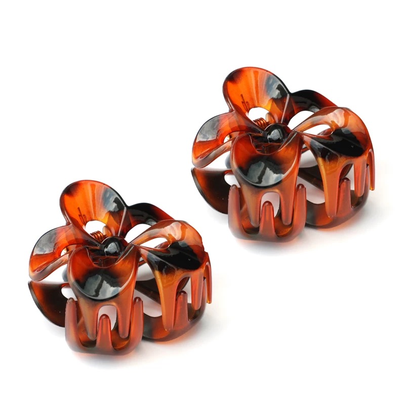 贝西凯尔中号小抓夹爪夹发夹子头饰发饰盘发发抓迷你刘海夹花朵