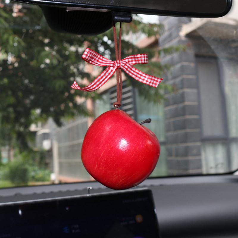 挂件创意车载后视镜出行苹果网红钥匙扣挂饰平安氛围挂件汽车摆件