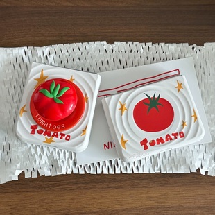 n3flip荣耀Vflip 5硬壳pocket2华为PuraX保护套OPPO 立体小番茄磁吸支架适用小米Mixflip2手机壳三星ZFLIP7