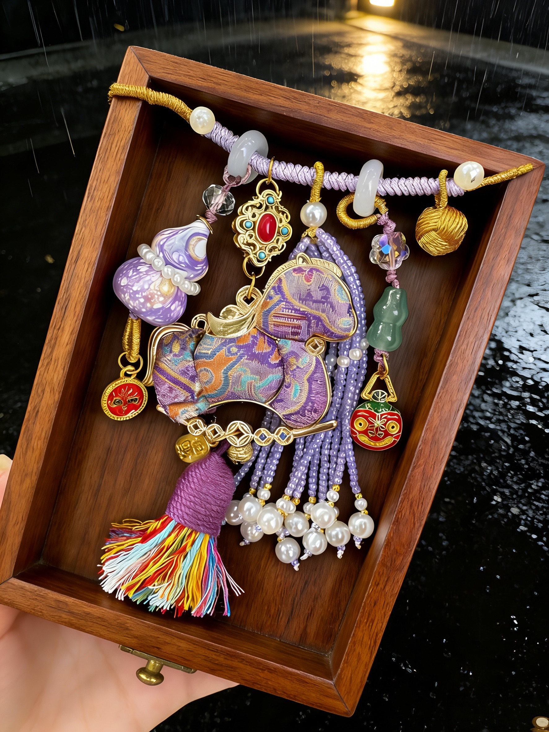 【成品】马上有钱纯手工宋锦小马挂件/包挂/车挂双面马年饰品吊坠,饰品/流行首饰/时尚饰品新,压襟挂件,淘宝优惠券,粉丝福利购,淘宝优惠卷