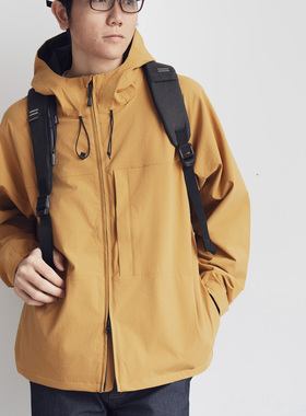 Arba设计 J111 春秋三季高级轻户外通勤仿生双重防水机能软壳风衣